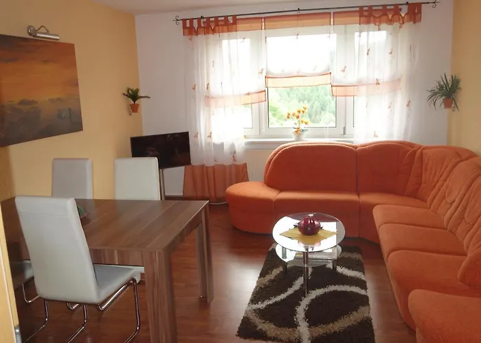 アパート Ferienwohnung Oberwiesenthal *